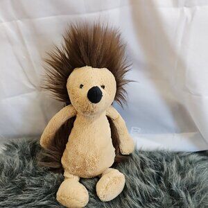 Jellycat London Medium Bashful Spike Hedgehog Plush Stuffed Animal Retired